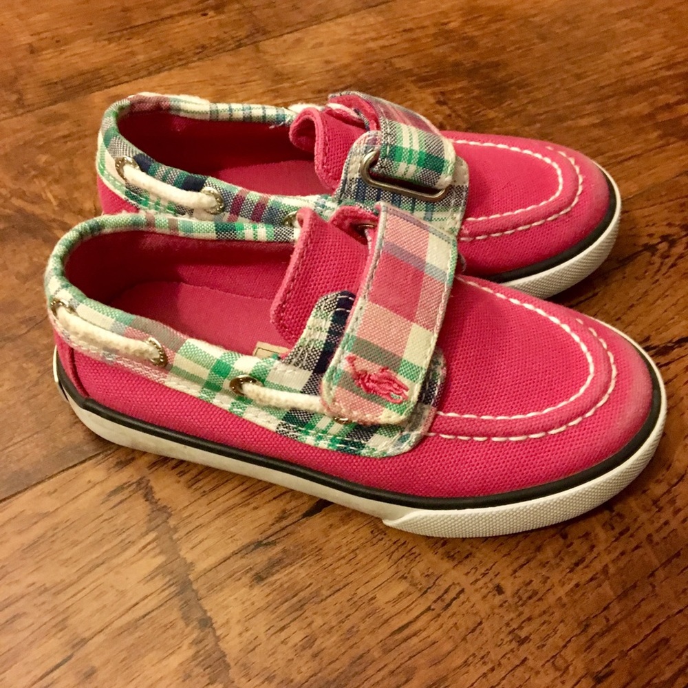 Toddler Polo Boat Shoes